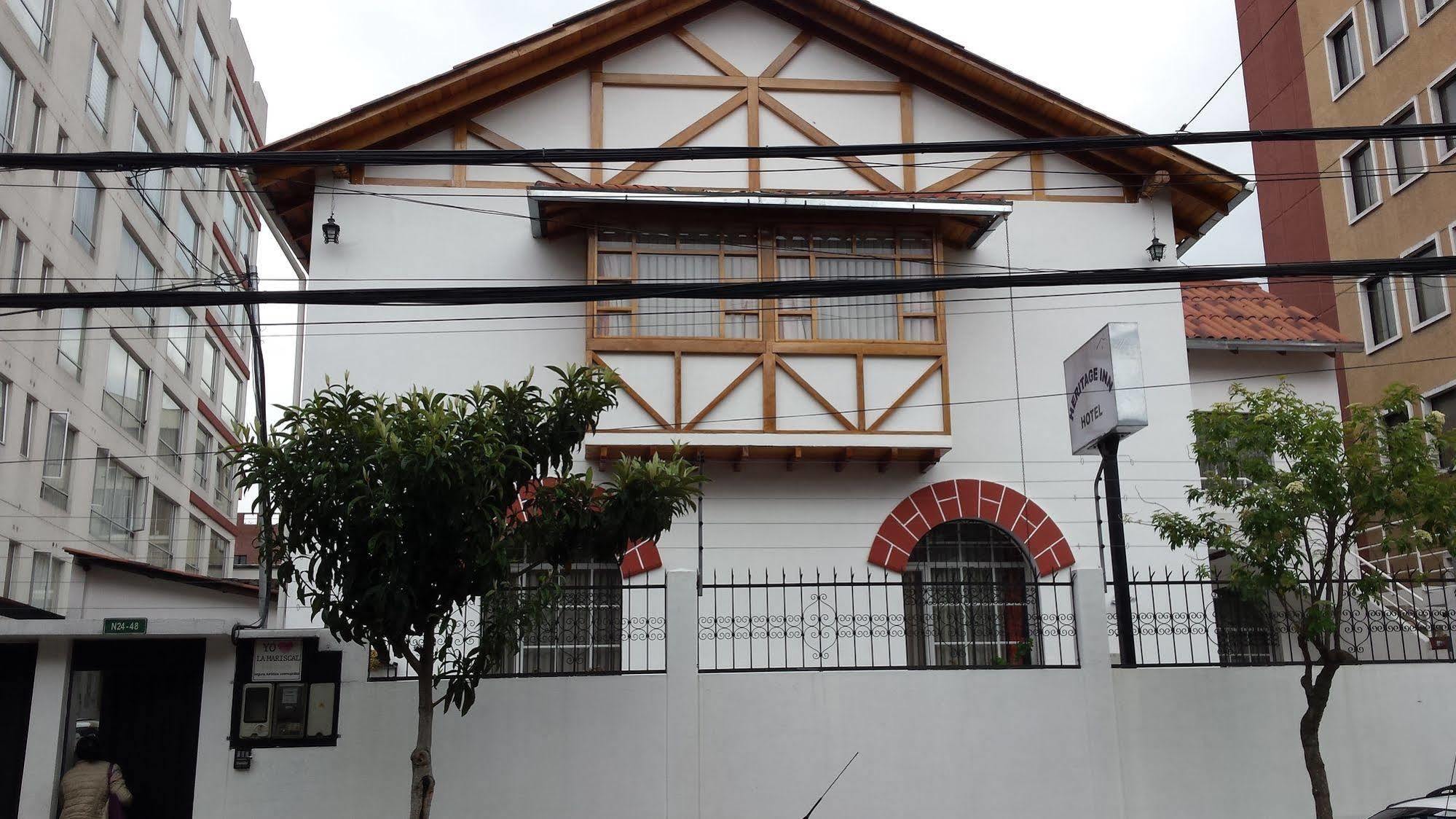 Heritage Inn Quito Eksteriør billede